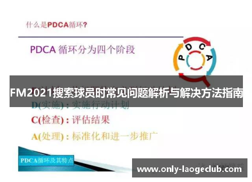 FM2021搜索球员时常见问题解析与解决方法指南