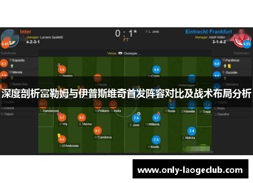 深度剖析富勒姆与伊普斯维奇首发阵容对比及战术布局分析